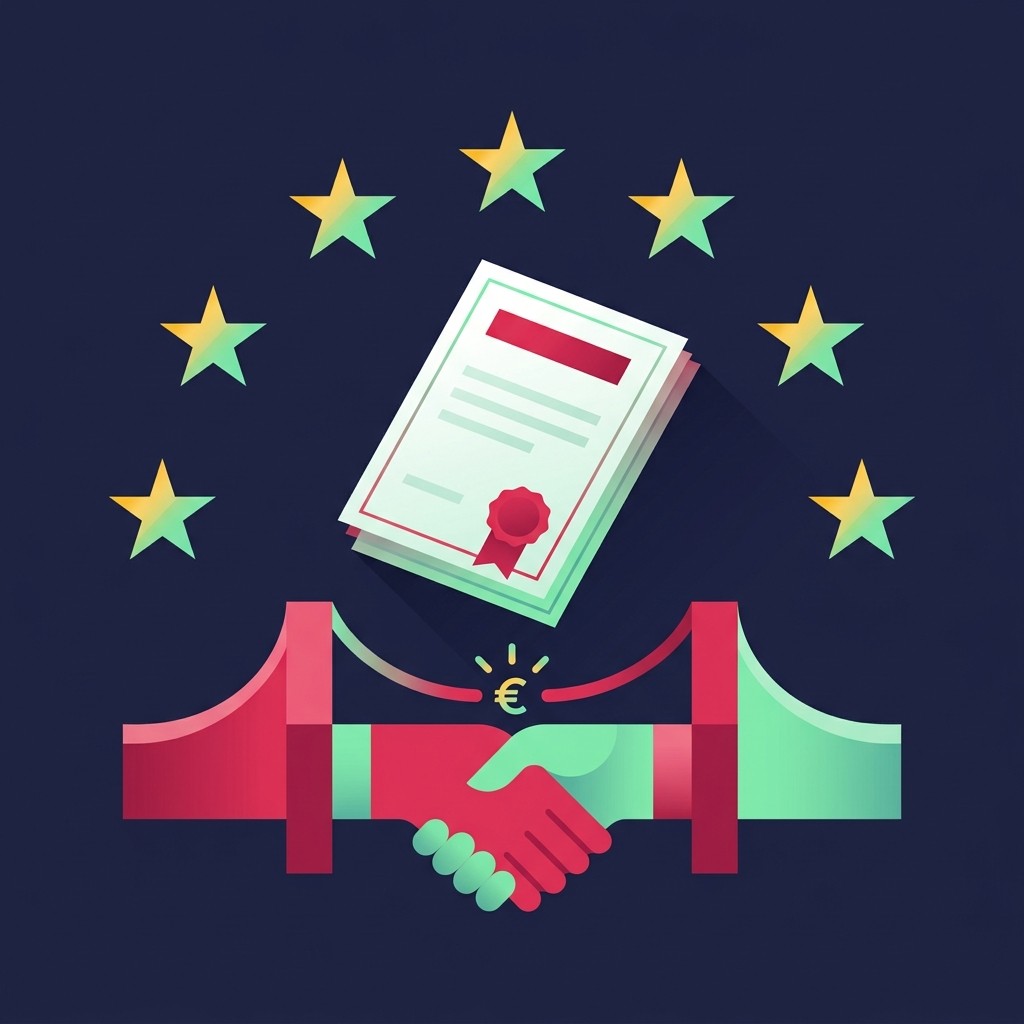 EU Project Development — illustration by Team Knocknock