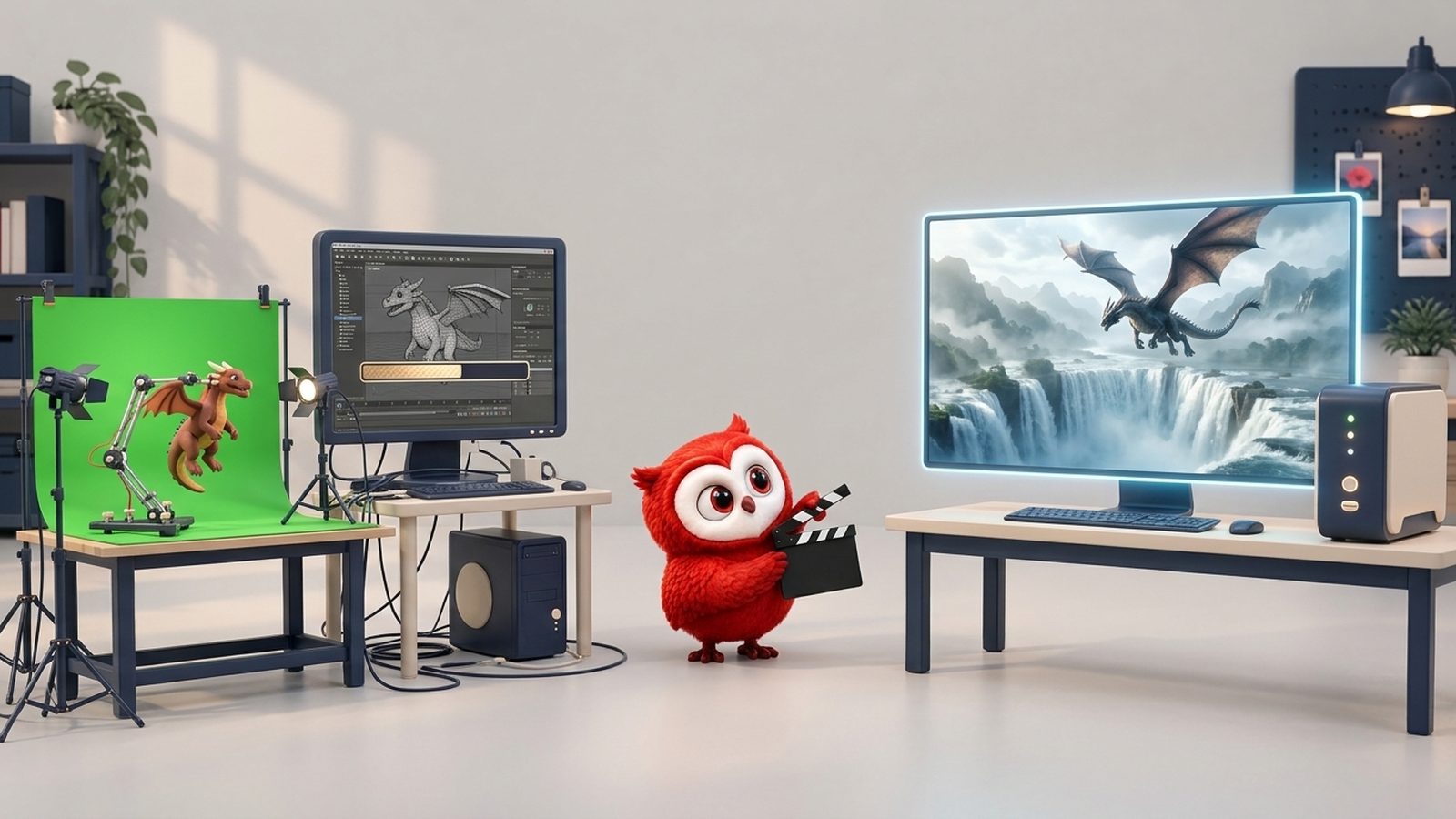 VFX kontra wideo AI: czego ujęcie ze smokiem uczy marki