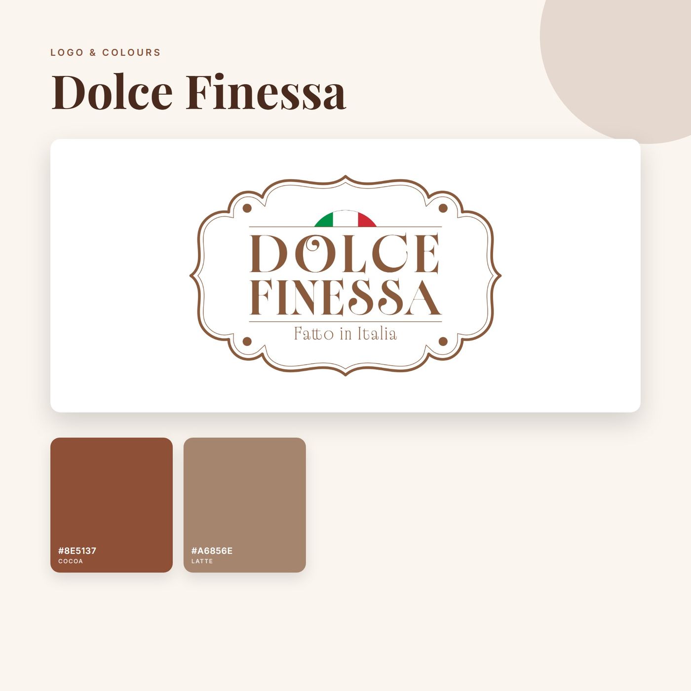 Logo & colours