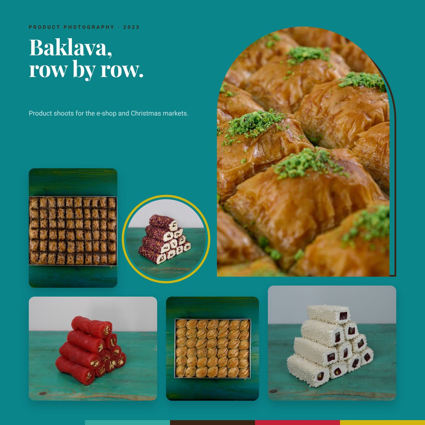 Sıra sıra baklava