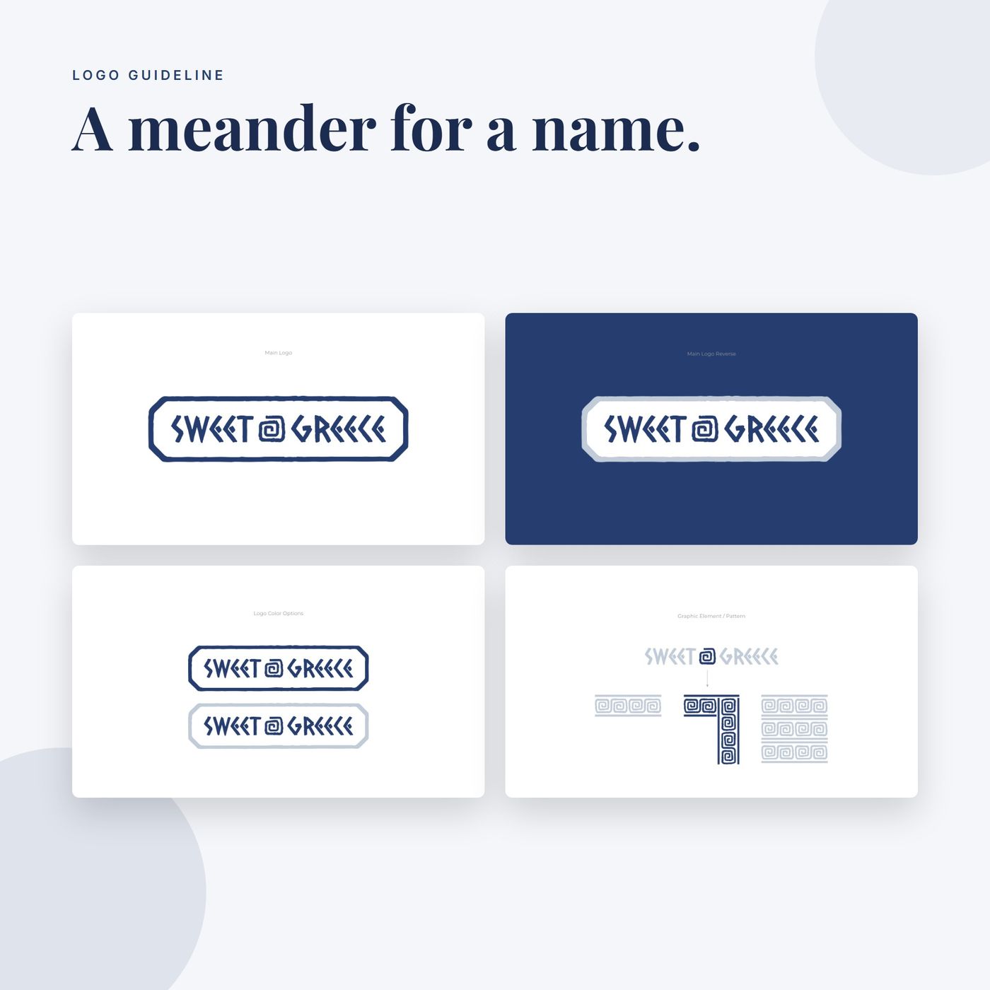 A meander for a name